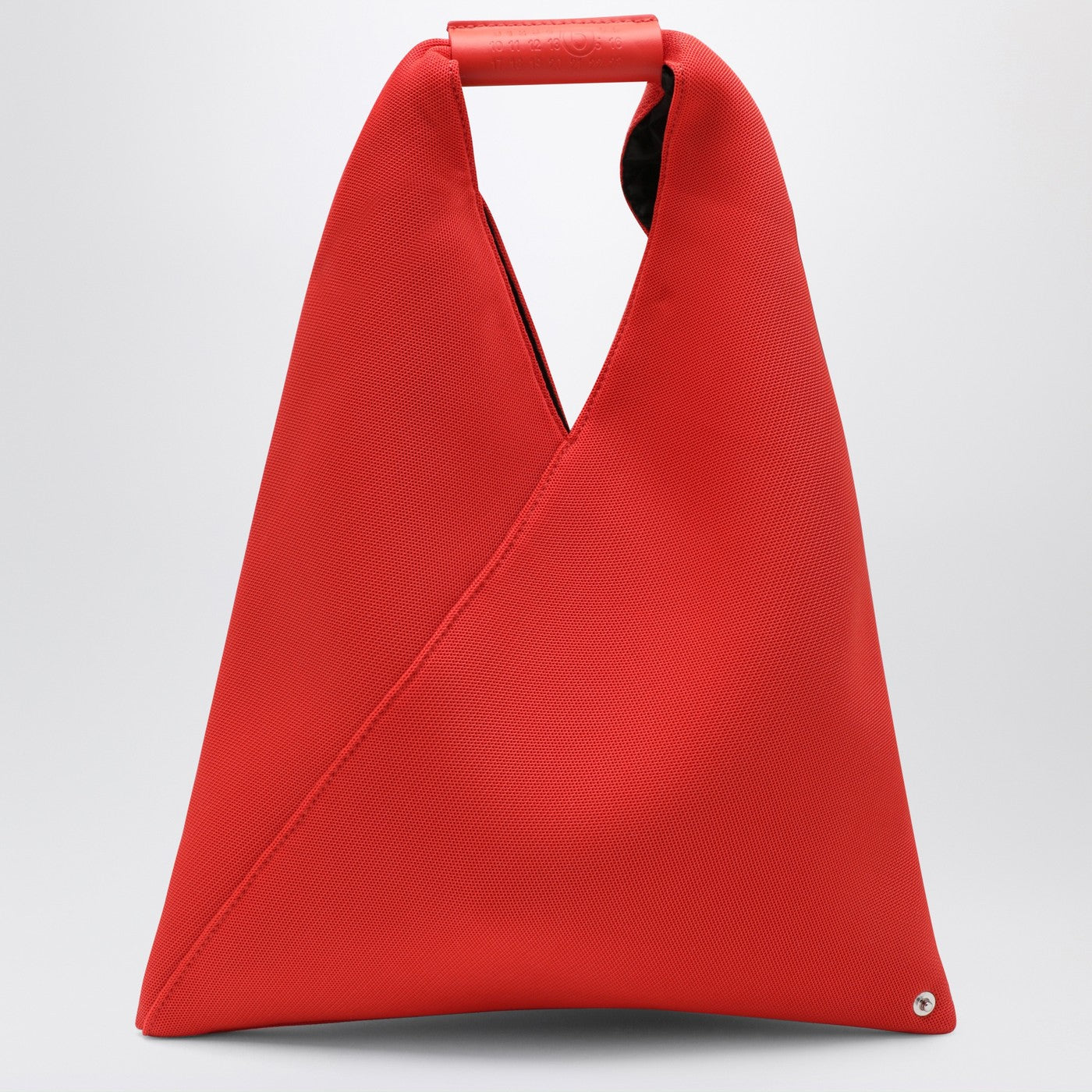 MM6 Japanese bag piccola arancione in mesh
