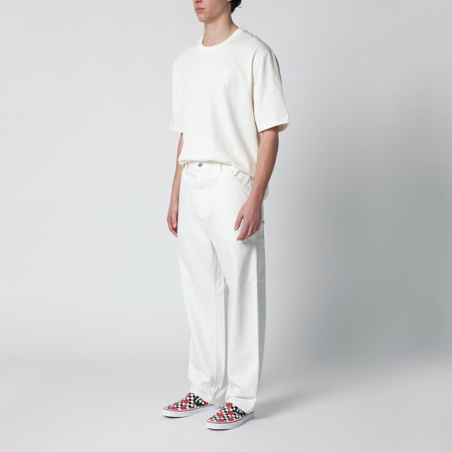 Carhartt WIP Single Knee Pant bianco, view 2