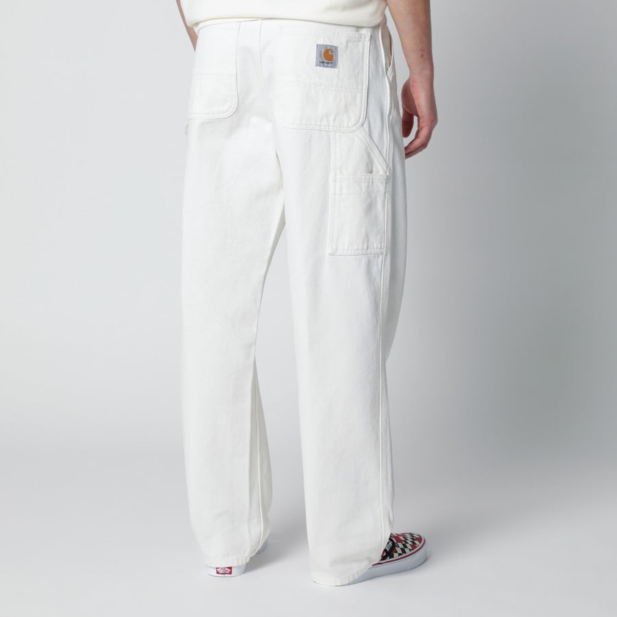 Carhartt WIP Single Knee Pant bianco, view 3