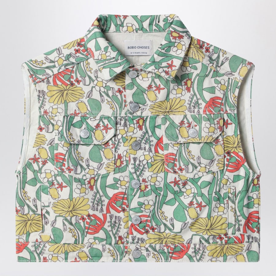 BOBO CHOSES Gilet Herbalist in cotone
