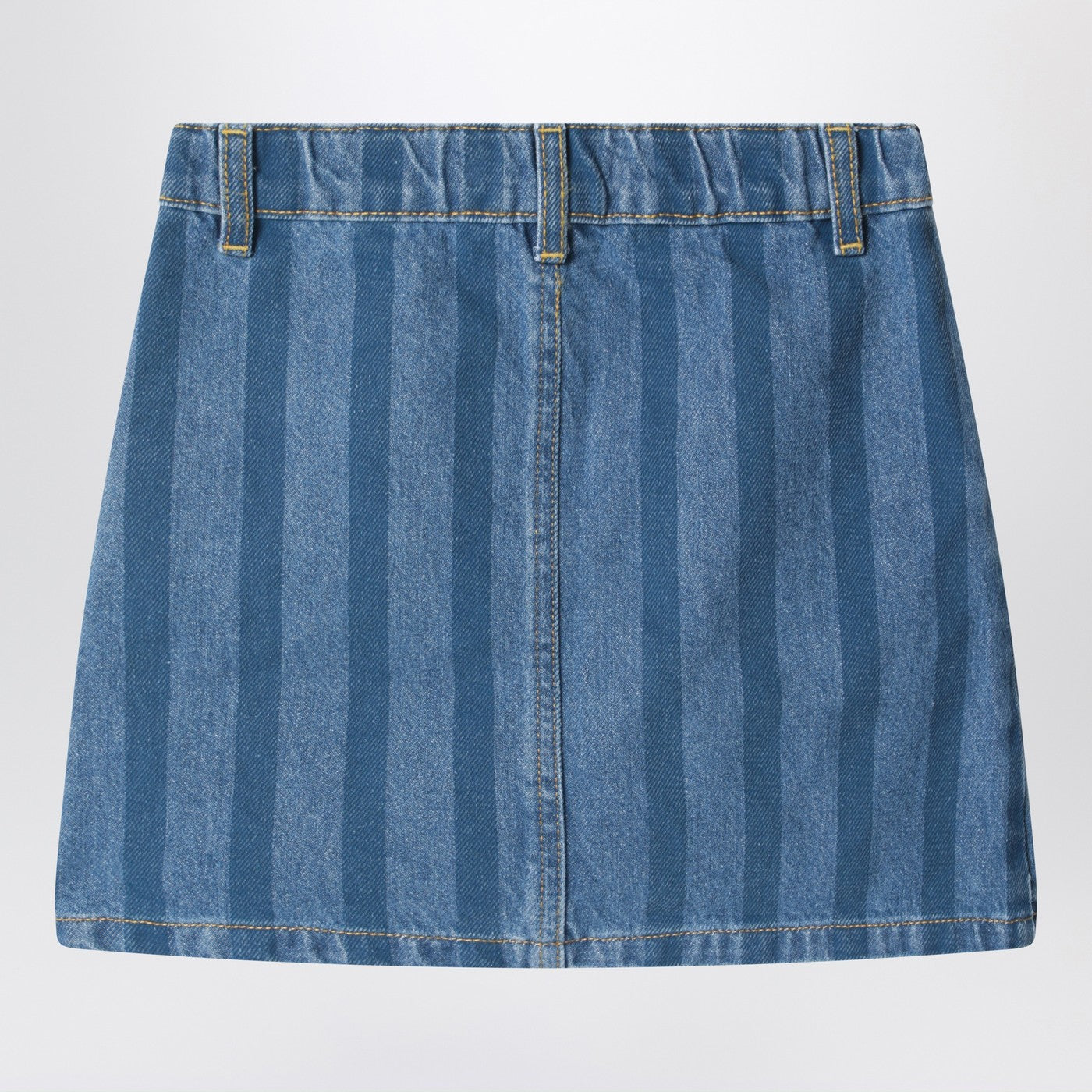 BOBO CHOSES Gonna Pickles The Dog a righe in denim, view 2