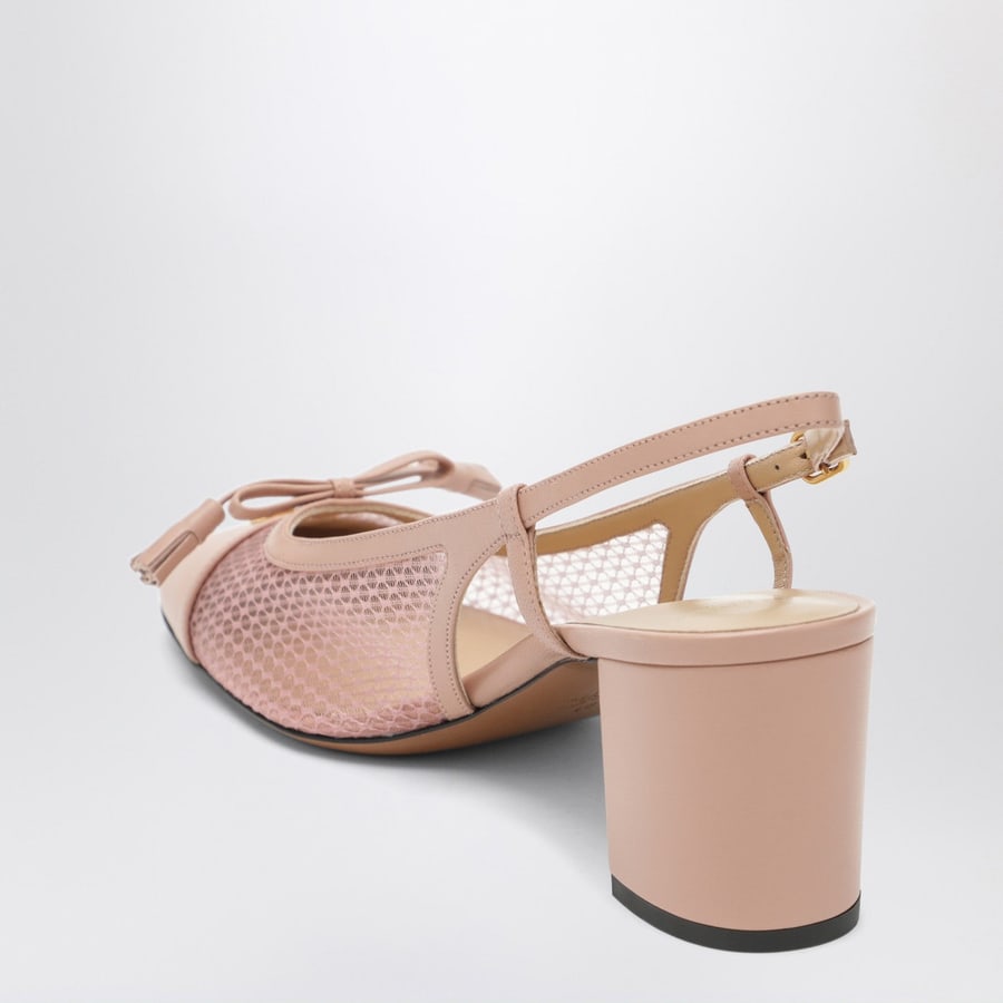 Valentino Garavani Décolleté Slingback Valet Du Roi rosa, view 4