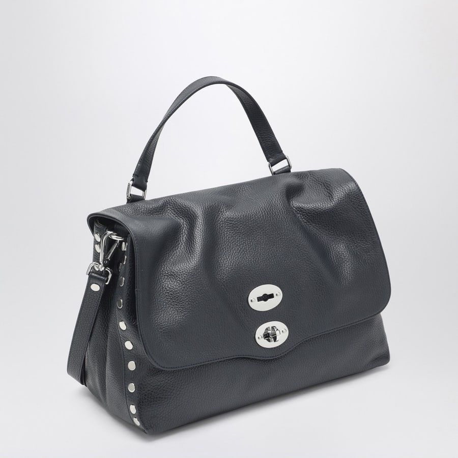 ZANELLATO Borsa Postina media blu, view 3