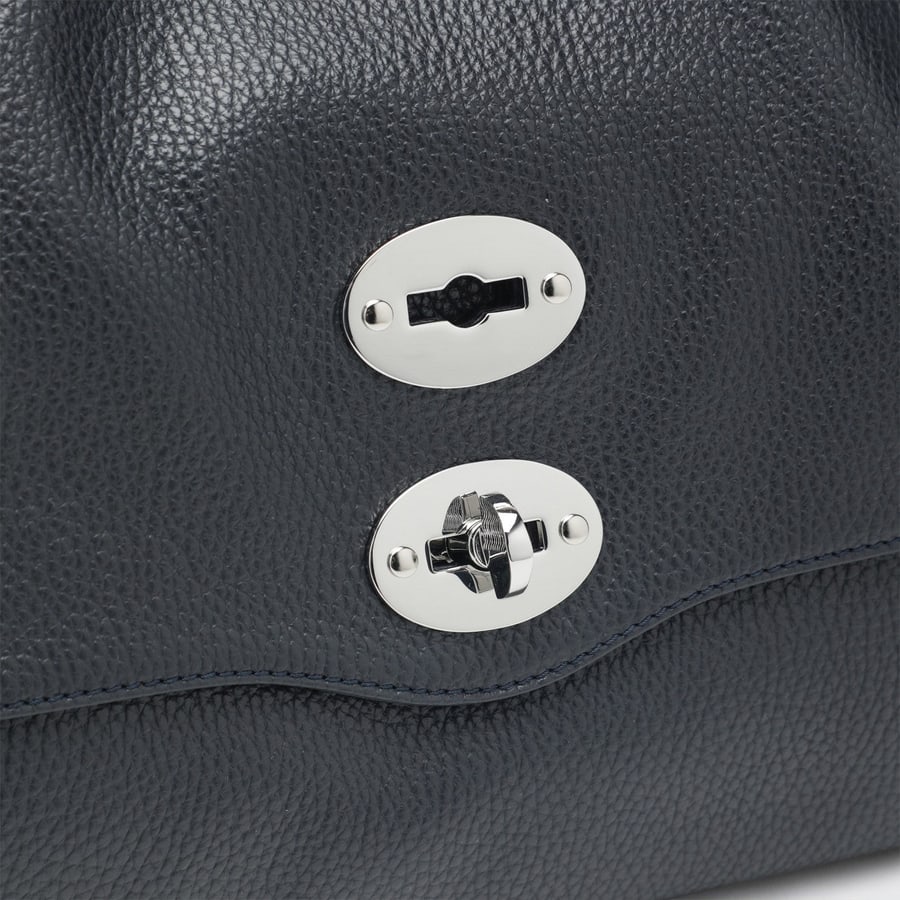 ZANELLATO Borsa Postina media blu, view 6