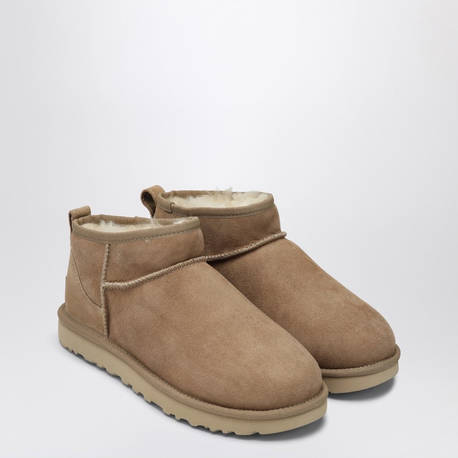 UGG Stivaletti Classic Ultra Mini color sabbia, view 2