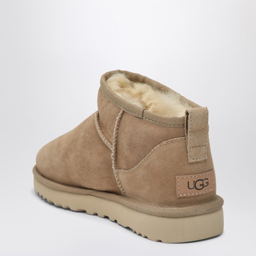 UGG Stivaletti Classic Ultra Mini color sabbia, view 4