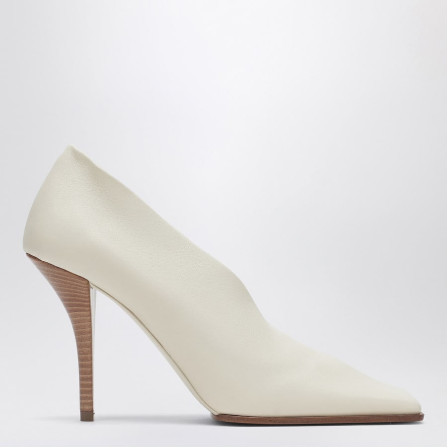 Alaïa Décolleté Soft Square avorio
