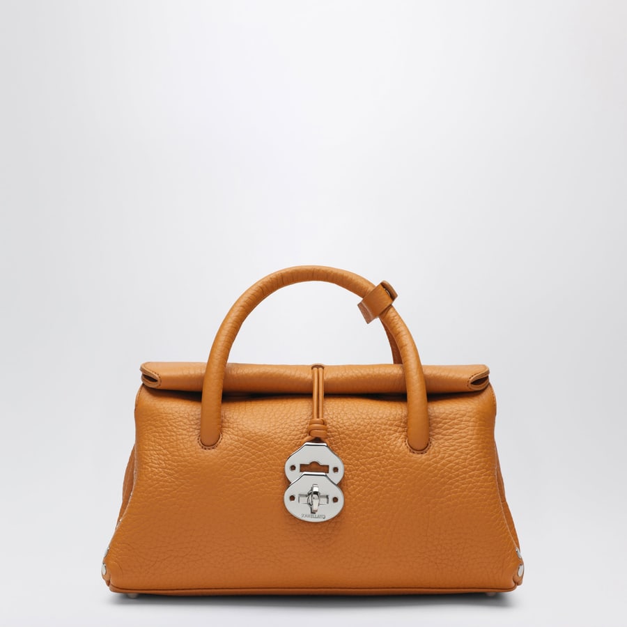 ZANELLATO Borsa tote Dotta Centauro piccola arancione