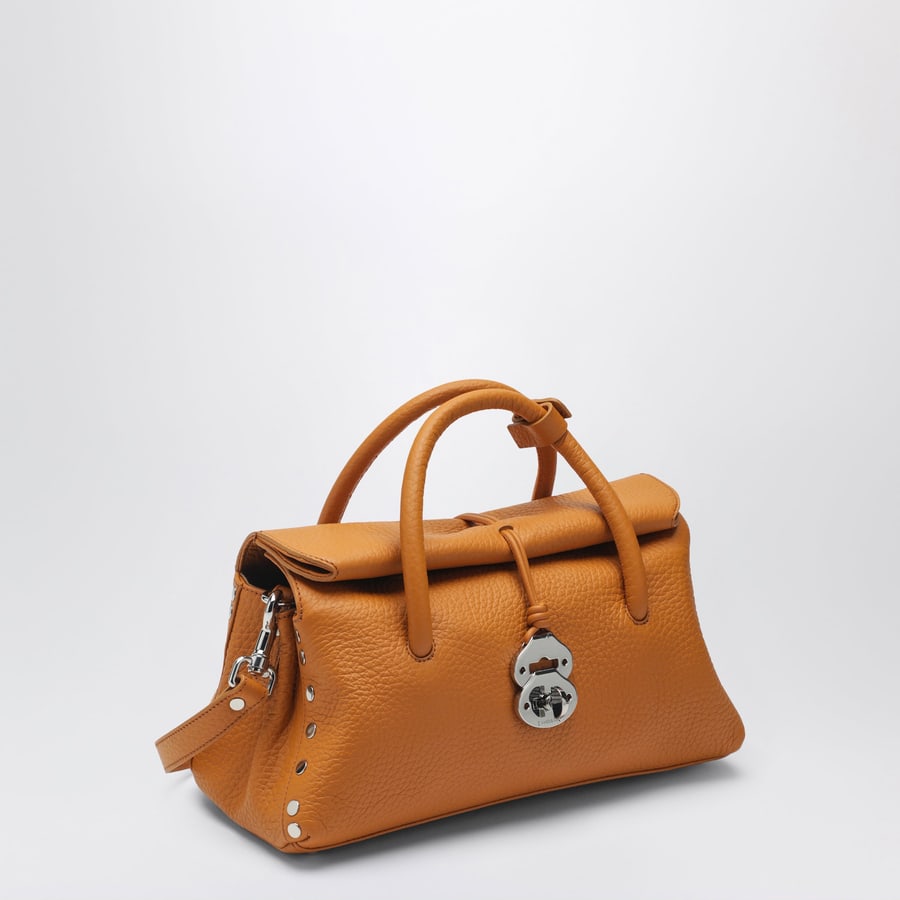 ZANELLATO Borsa tote Dotta Centauro piccola arancione, view 3