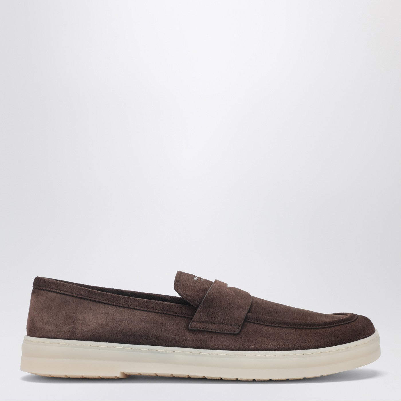 Prada Mocassini marroni in suede