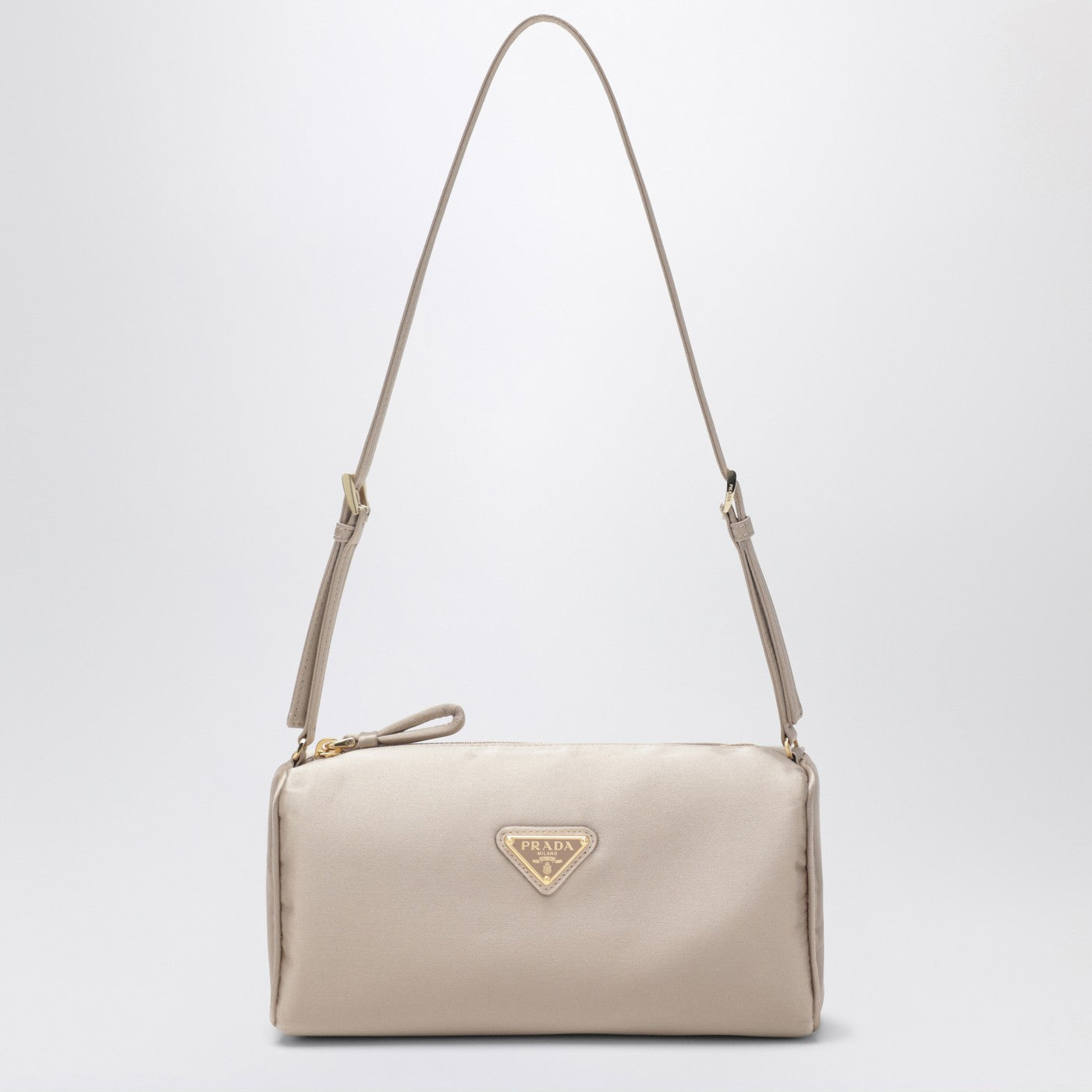 Prada Pouch color cammeo in raso