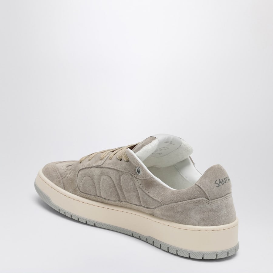 SANTHA Sneakers Model 2 grigia in pelle scamosciata, view 4