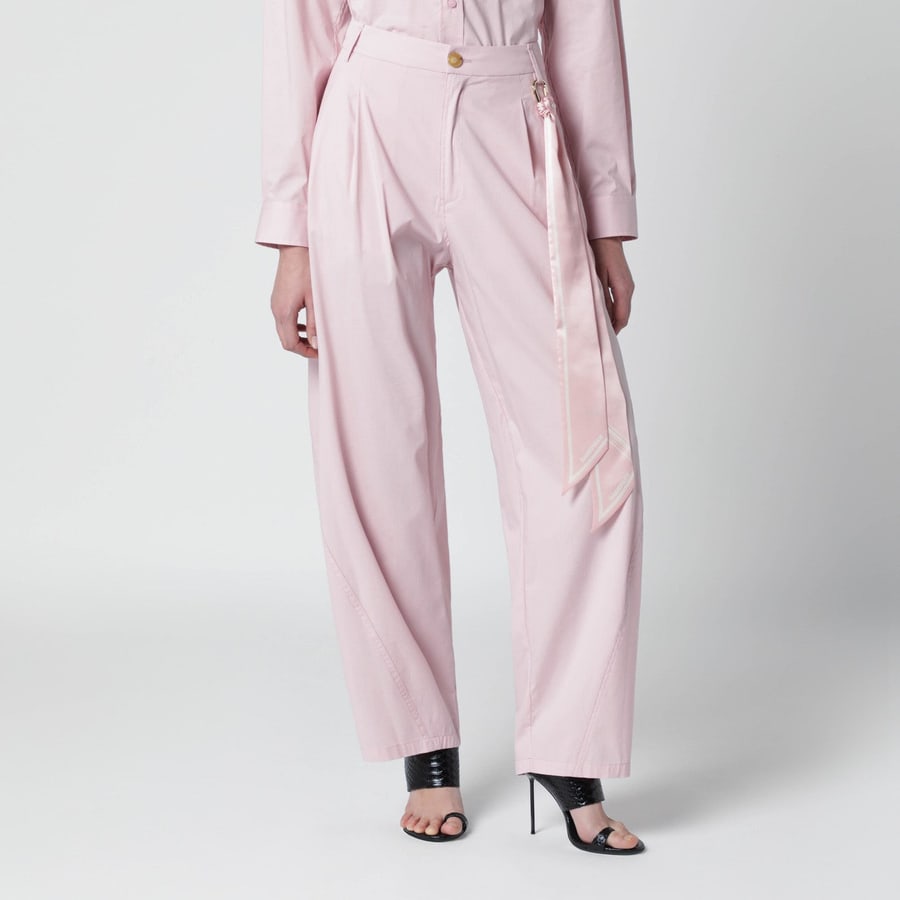DARKPARK Pantalone rosa in cotone