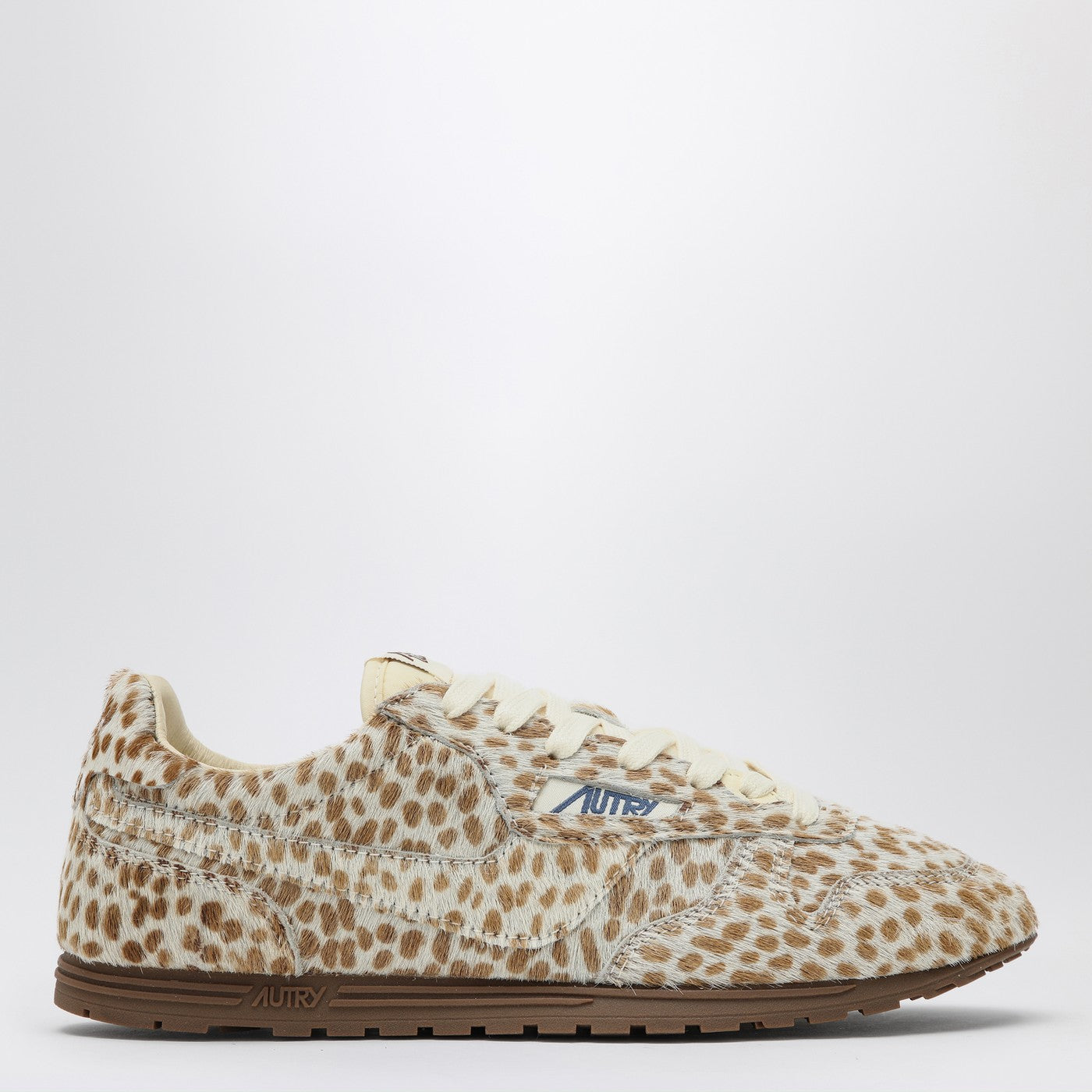 Autry Sneakers Windspin in cavallino animalier