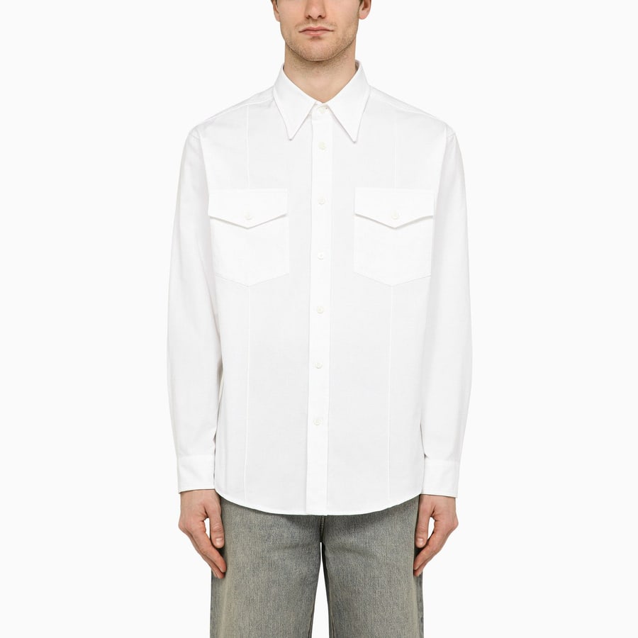 DEPARTMENT 5 Camicia Change a manica lunga bianca