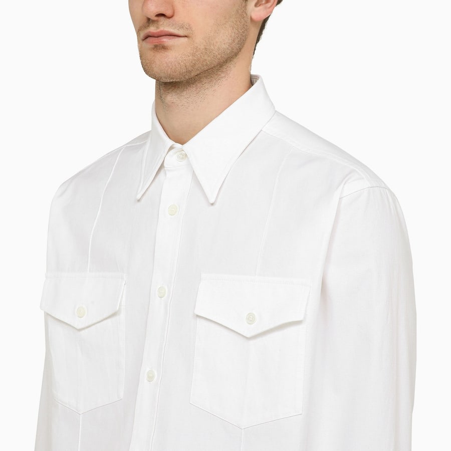 DEPARTMENT 5 Camicia Change a manica lunga bianca, view 4