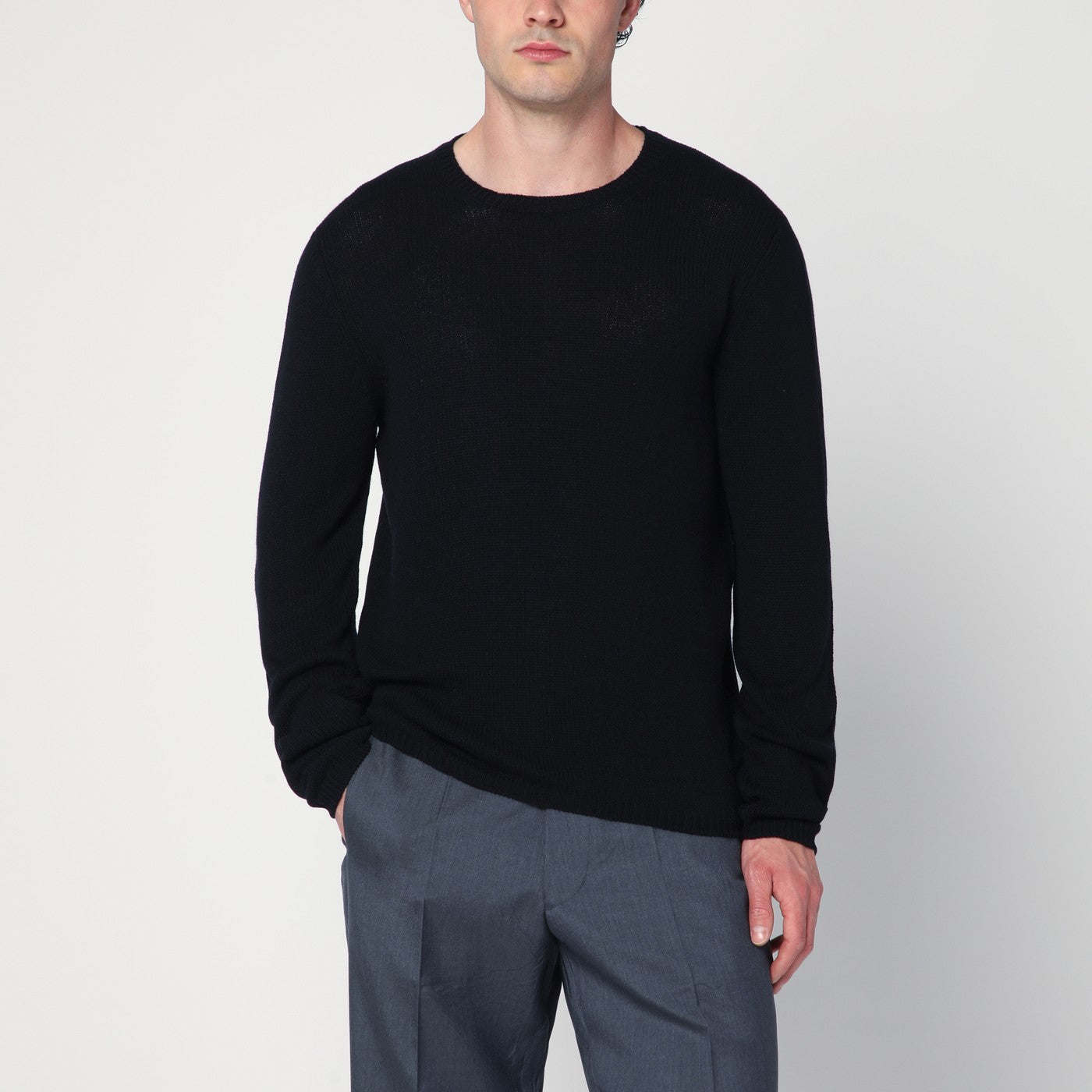 Prada Maglione blu in cashmere