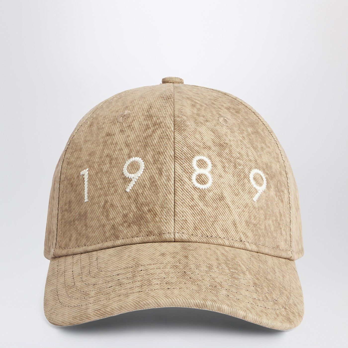 1989 STUDIO Cappello da baseball 1989 in denim stampato camo