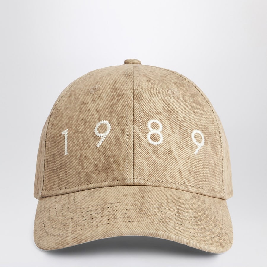 1989 STUDIO Cappello da baseball 1989 in denim stampato camo