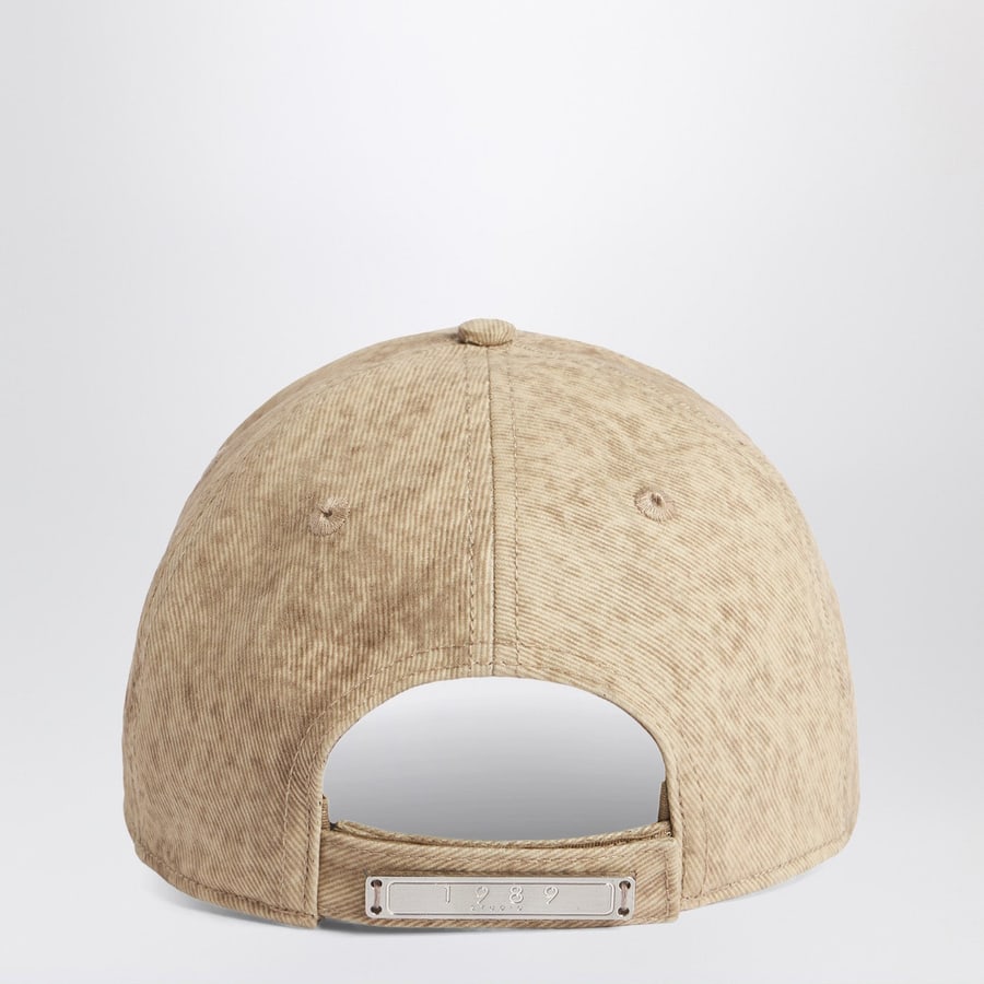 1989 STUDIO Cappello da baseball 1989 in denim stampato camo, view 4