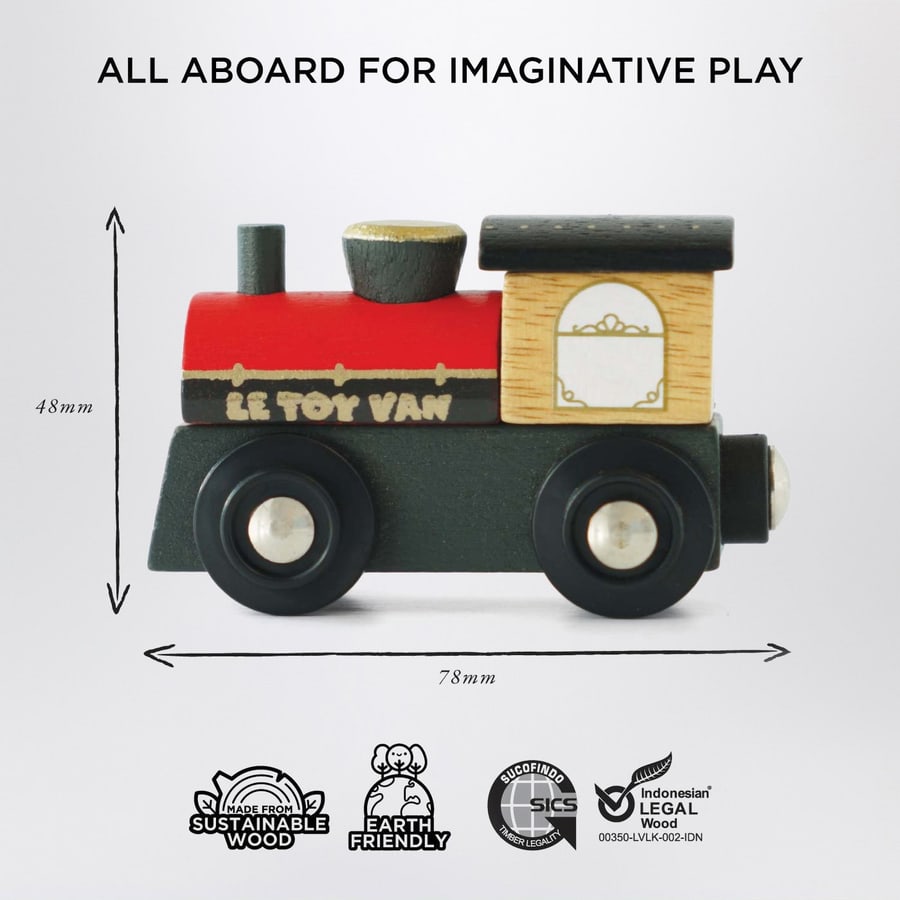 LE TOY VAN Trenino in legno Royal Express, view 2
