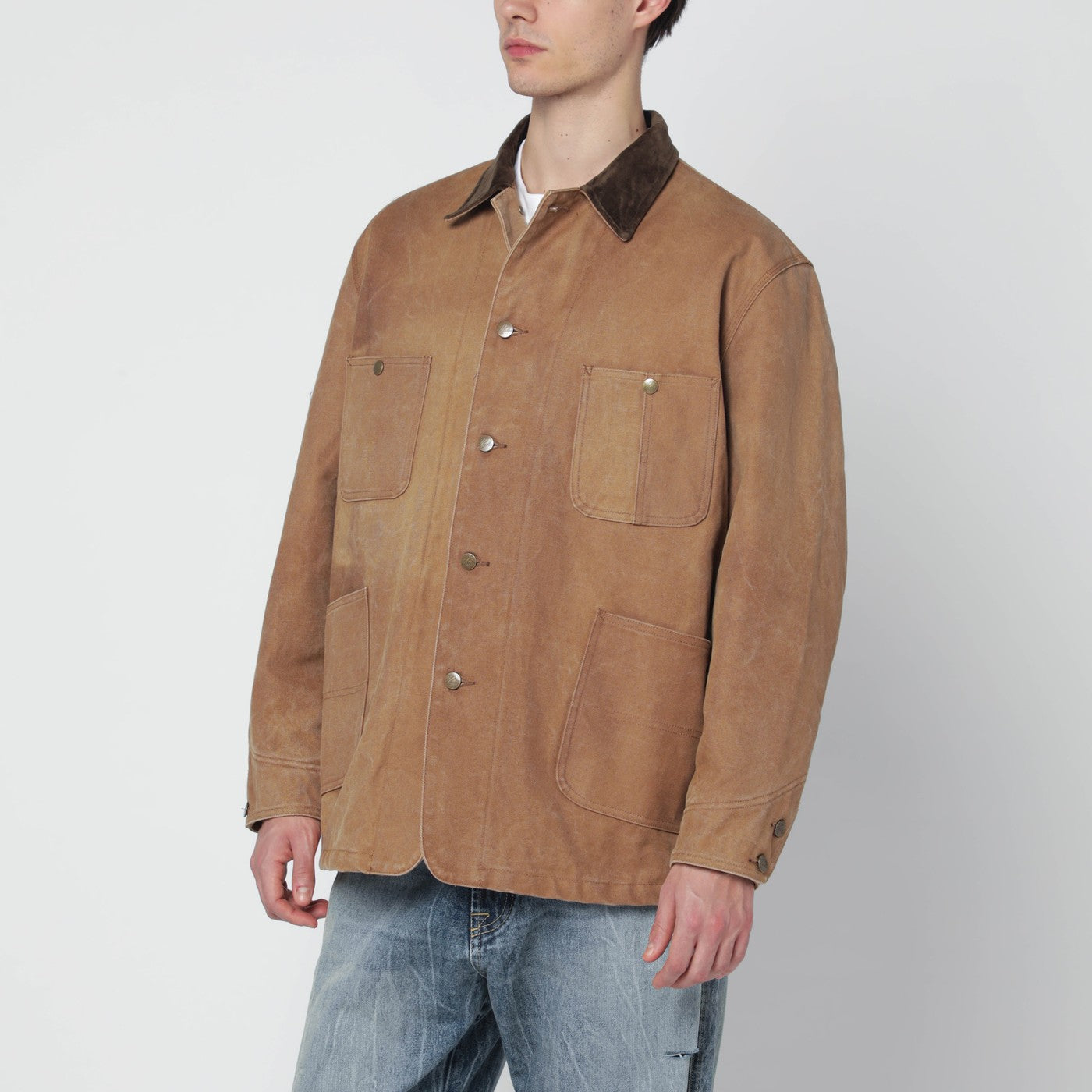 NEEDLES Giacca marrone in cotone