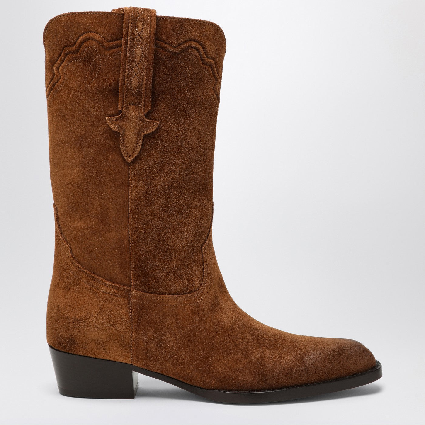 PARIS TEXAS Stivali Hilda color Cognac in suede