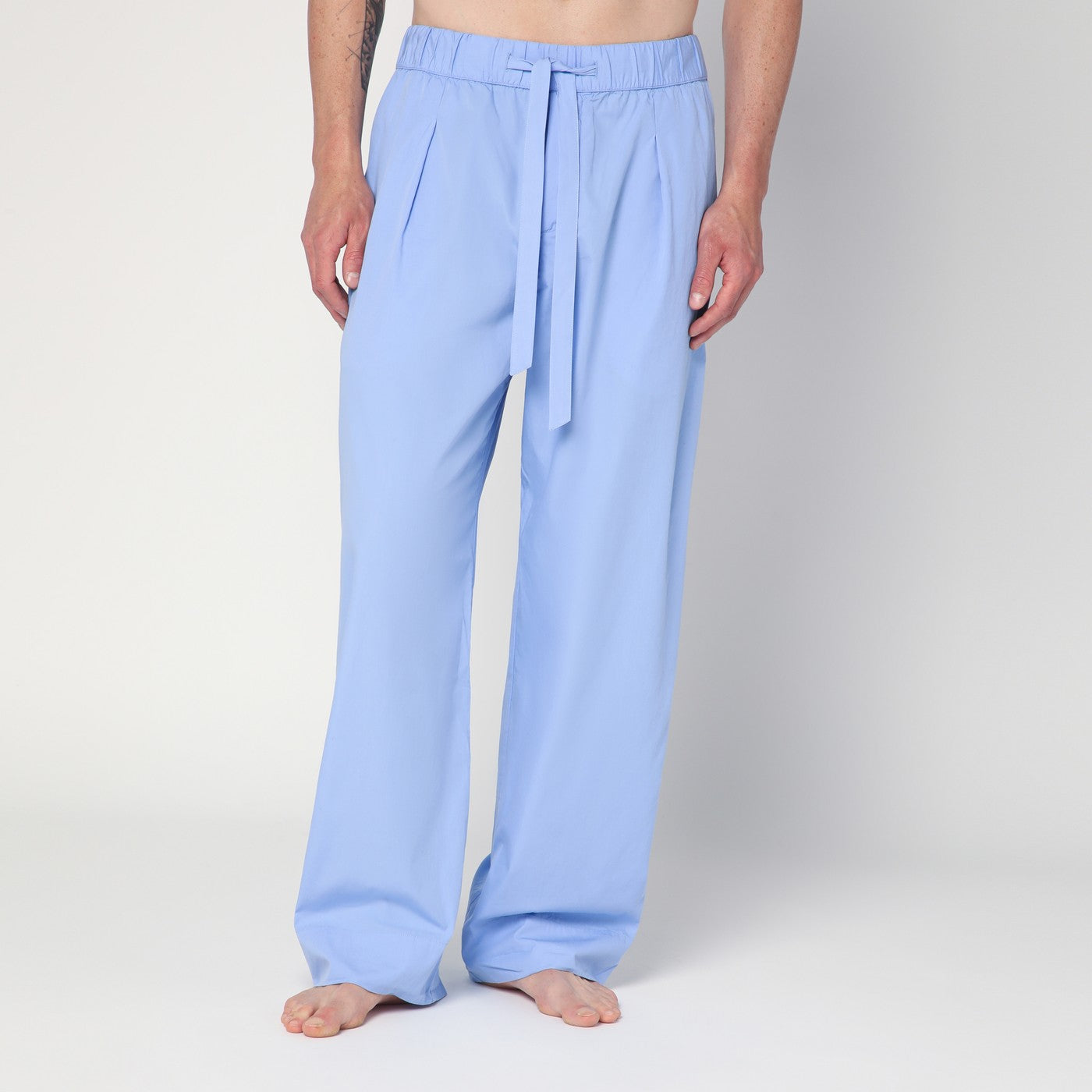 TEKLA Pantalone pigiama blu fiordaliso