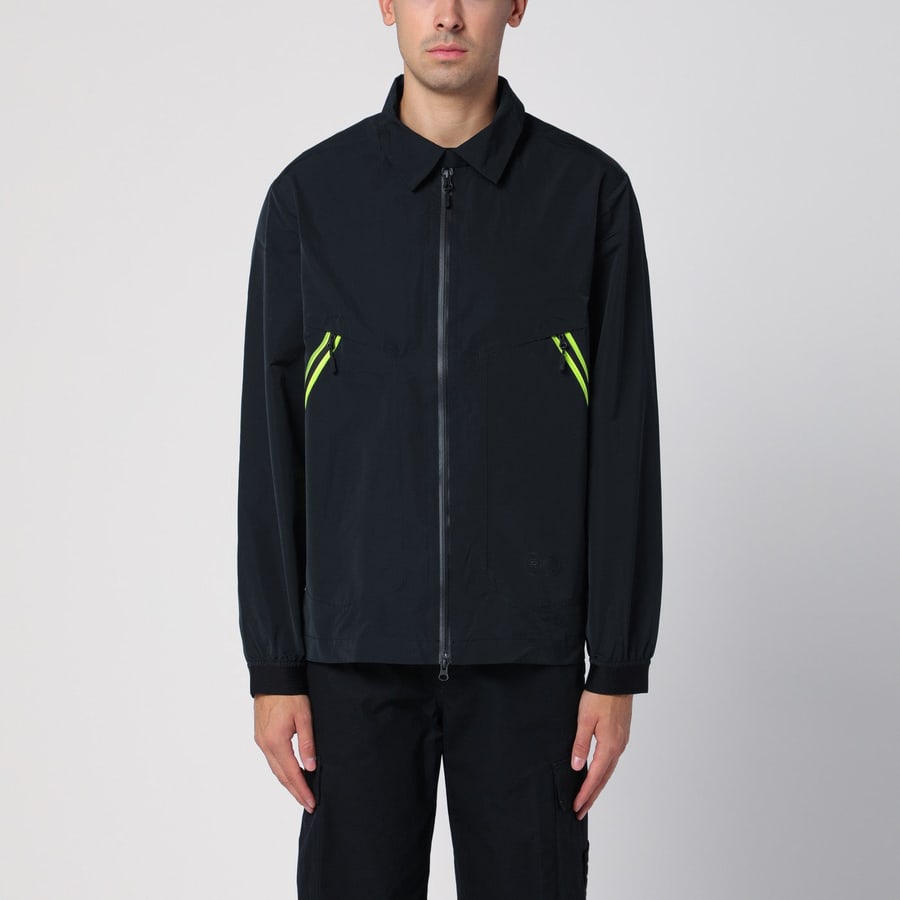 PURPLE MOUNTAIN OBSERVATOR Giacca camicia con zip nera