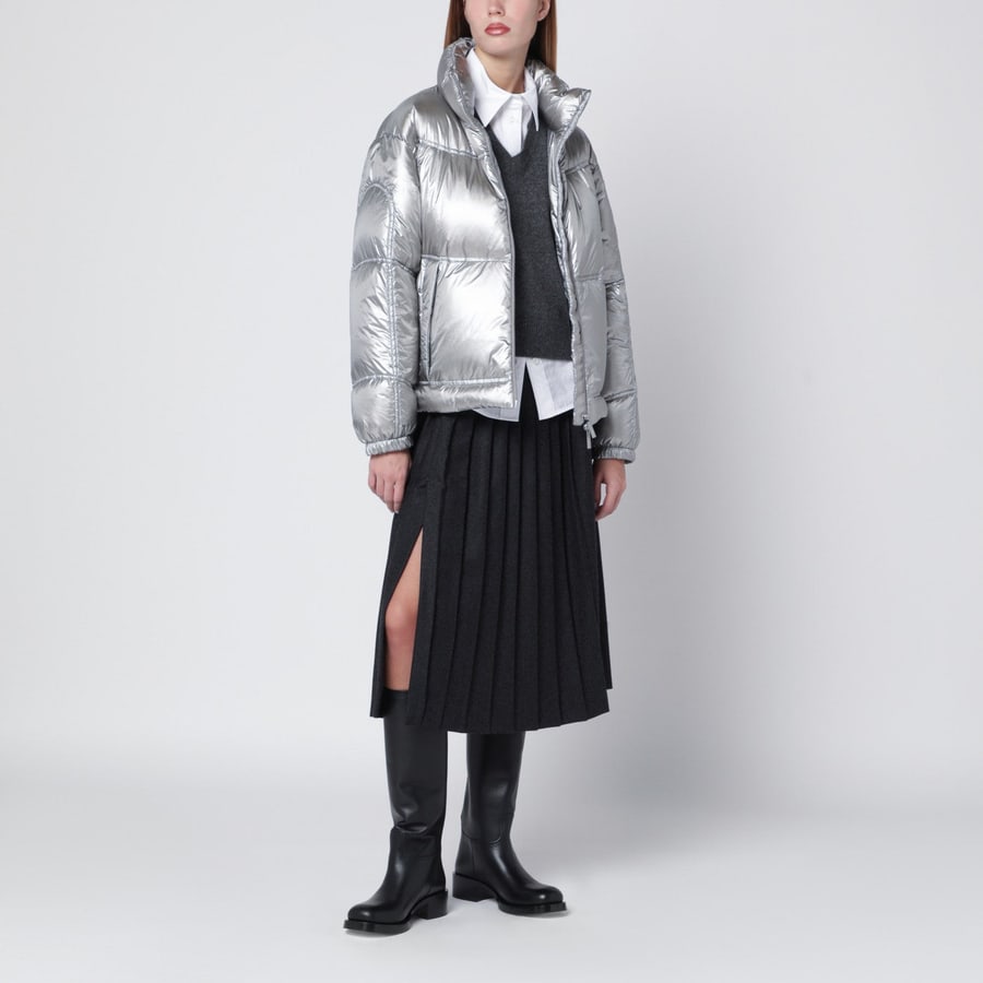 Herno Giacca Laminar in Metallic Shield, view 2