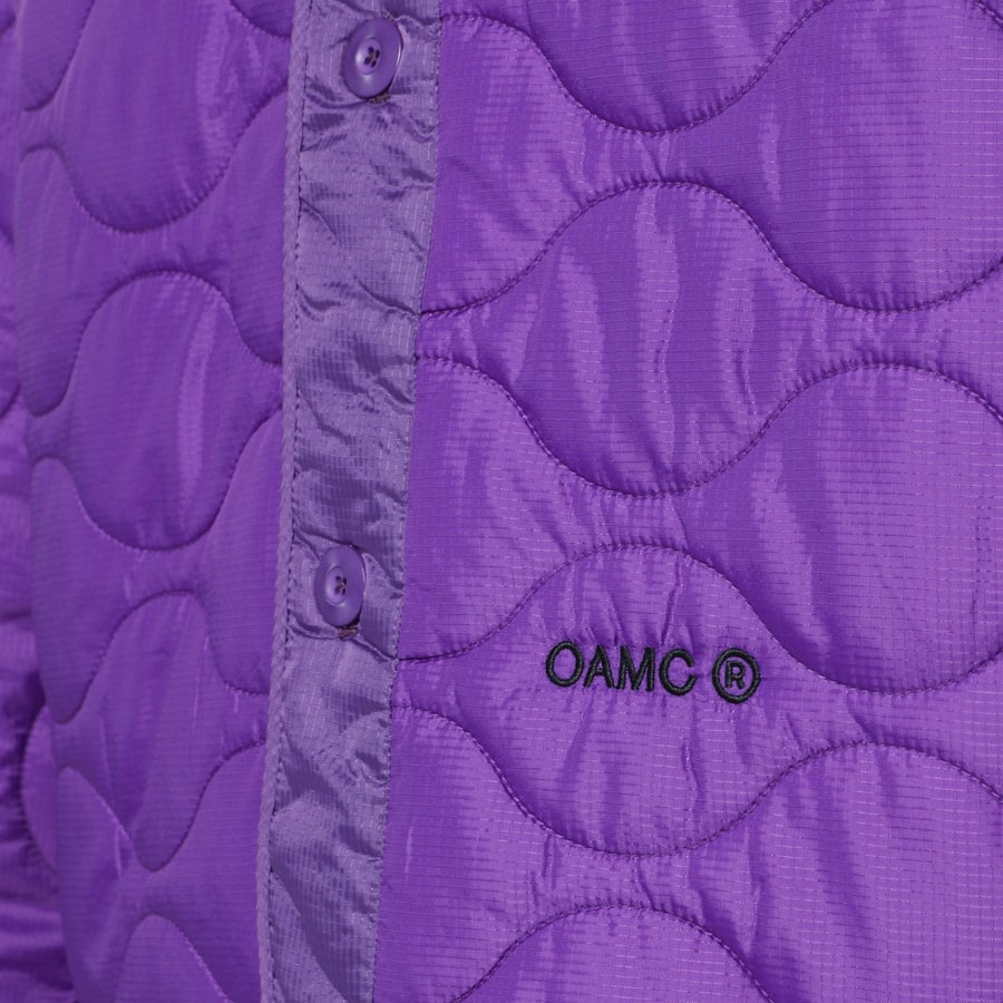 OAMC Giacca Combat Liner viola, view 4