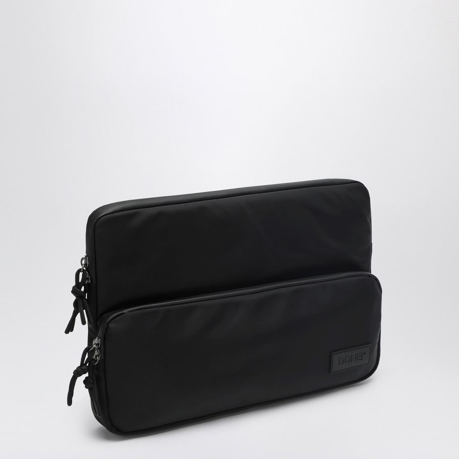 DONE! Laptop case nera in nylon, view 2