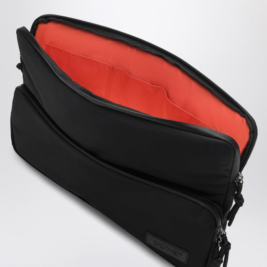 DONE! Laptop case nera in nylon, view 4