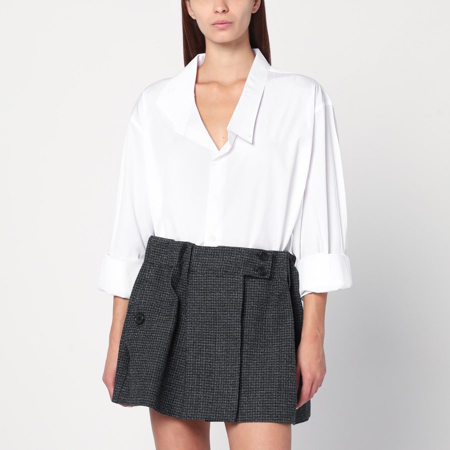 Prada Camicia bianca in popeline