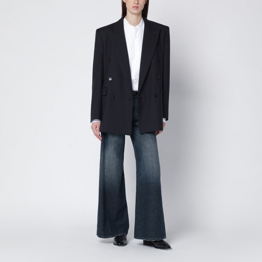 Prada Camicia bianca in tela cotone, view 2