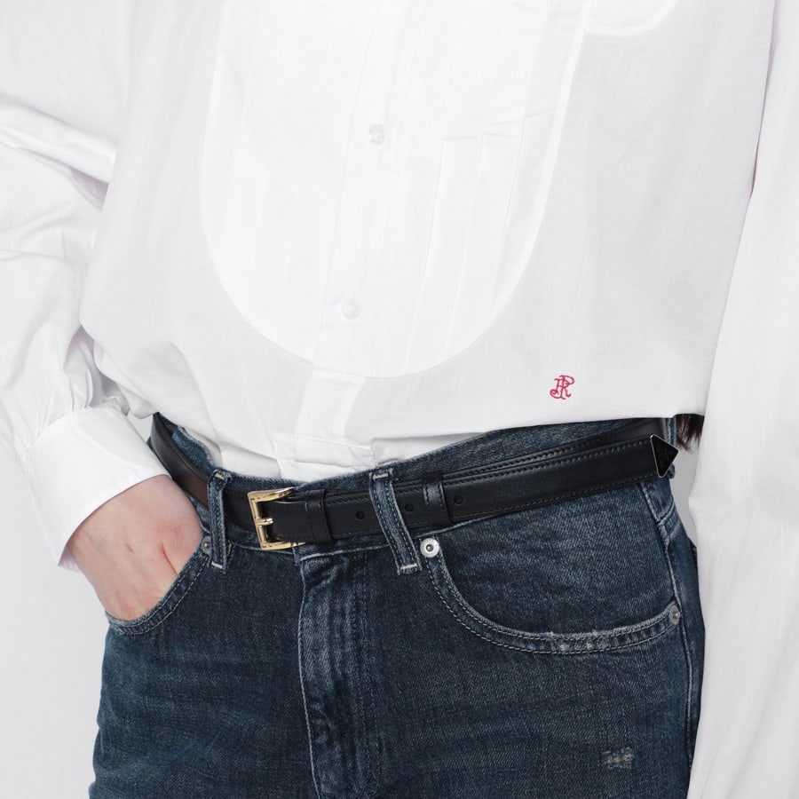 Prada Camicia bianca in tela cotone, view 4