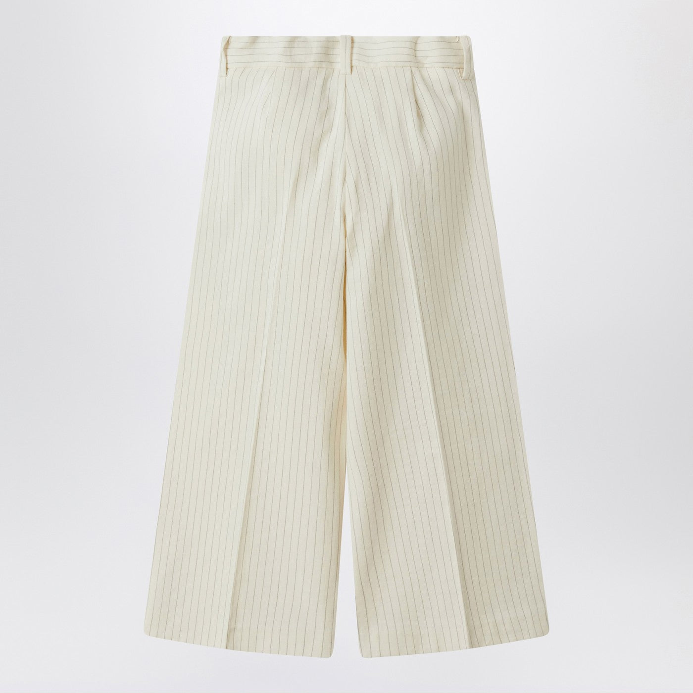 IL GUFO Pantalone in cotone gessato, view 2