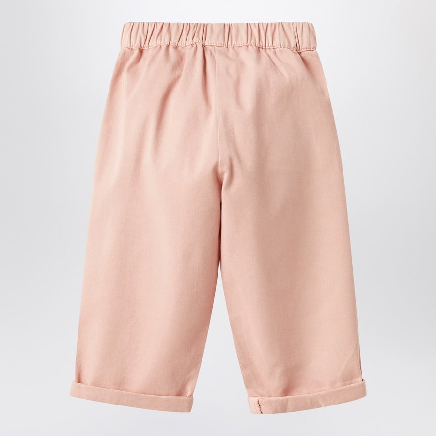 IL GUFO Pantalone rosa in cotone, view 2