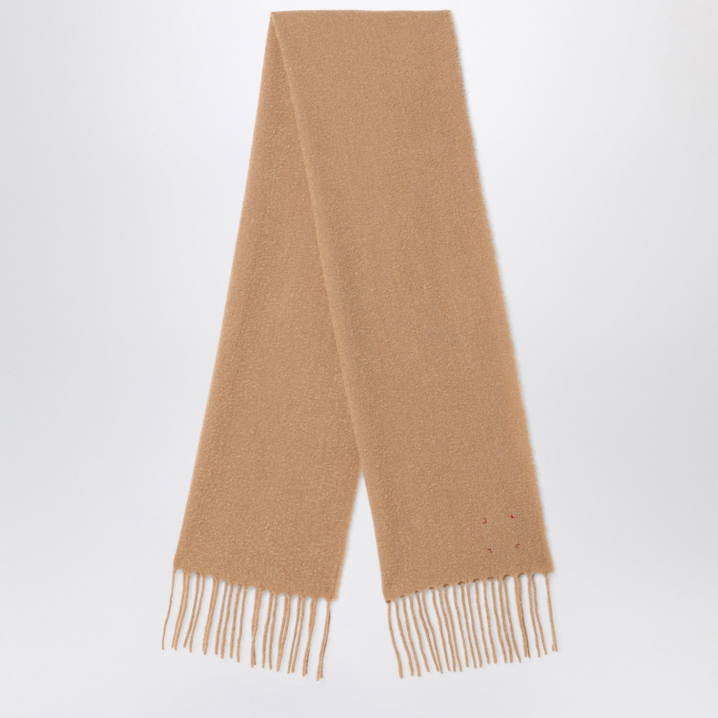 DESTIN SURL Sciarpa in lana e cashmere camel