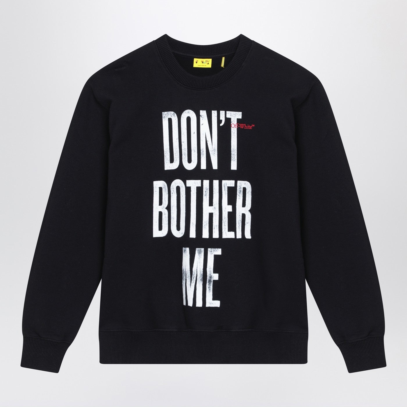 Off-White Felpa Don't Bother Me nera