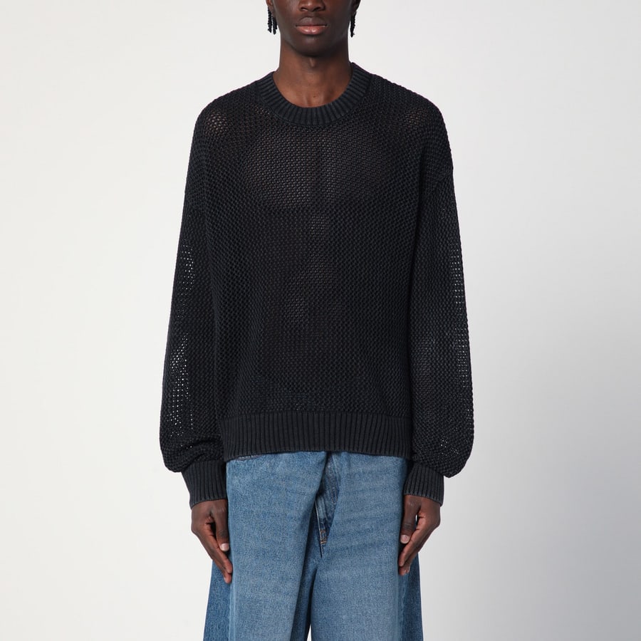 REPRESENT Maglione nero in cotone