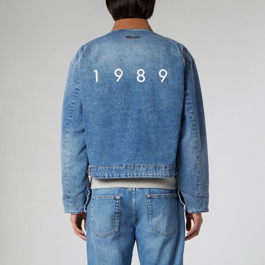 1989 STUDIO Giacca Worker 1989 in denim, view 3
