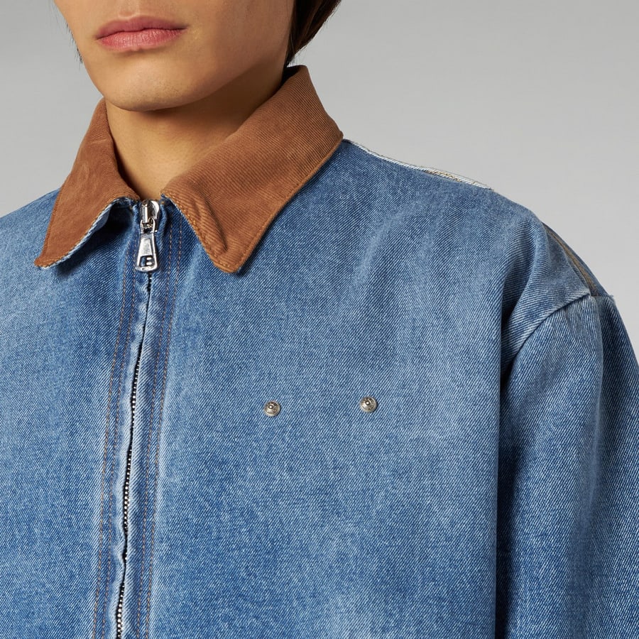 1989 STUDIO Giacca Worker 1989 in denim, view 4