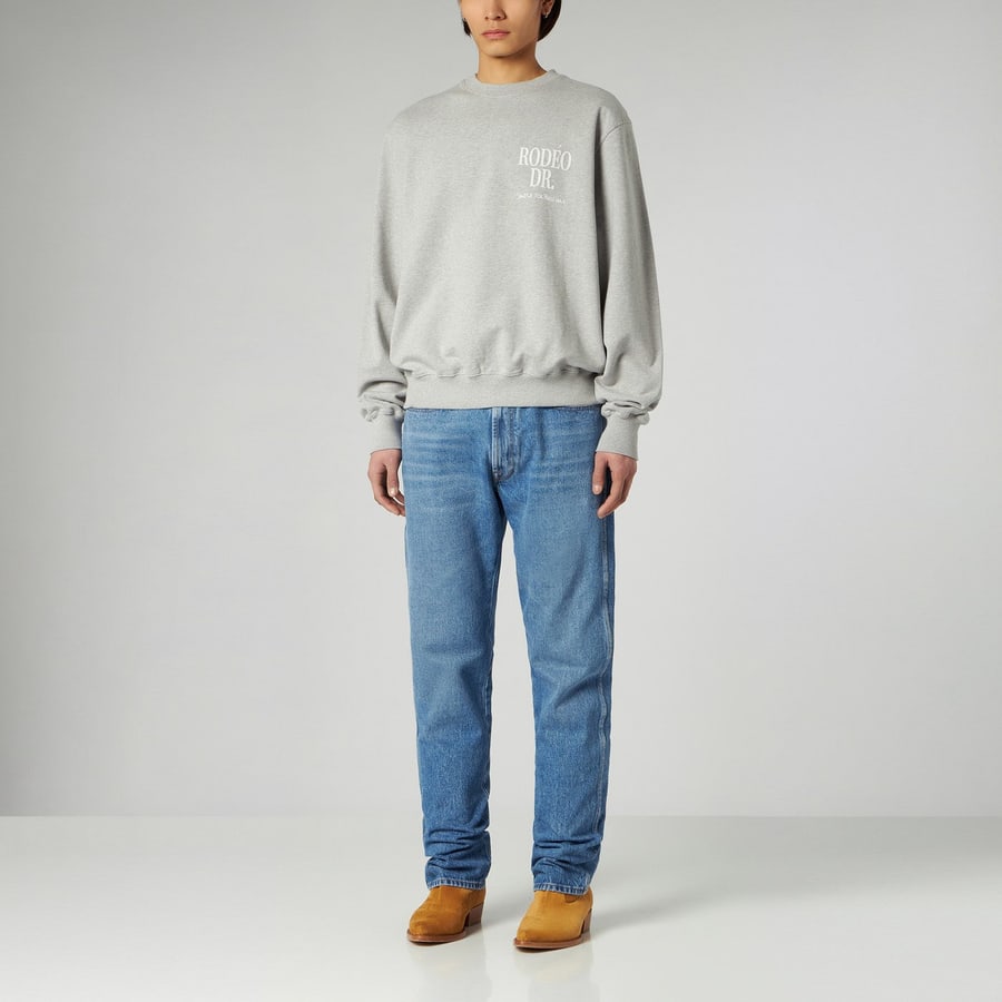 1989 STUDIO Pantaloni in denim regular blu, view 2