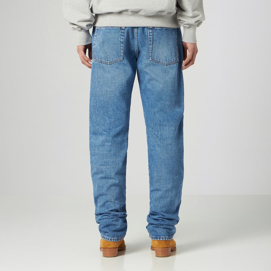 1989 STUDIO Pantaloni in denim regular blu, view 3
