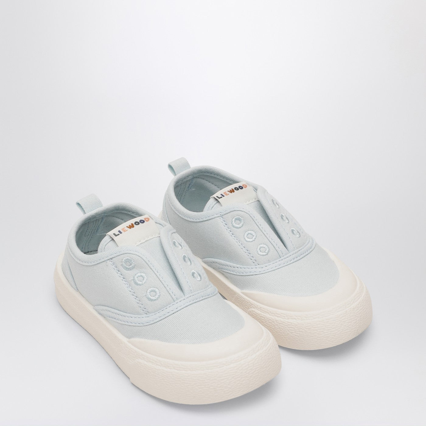 LIEWOOD Sneakers Danilo azzurra in tela, view 2