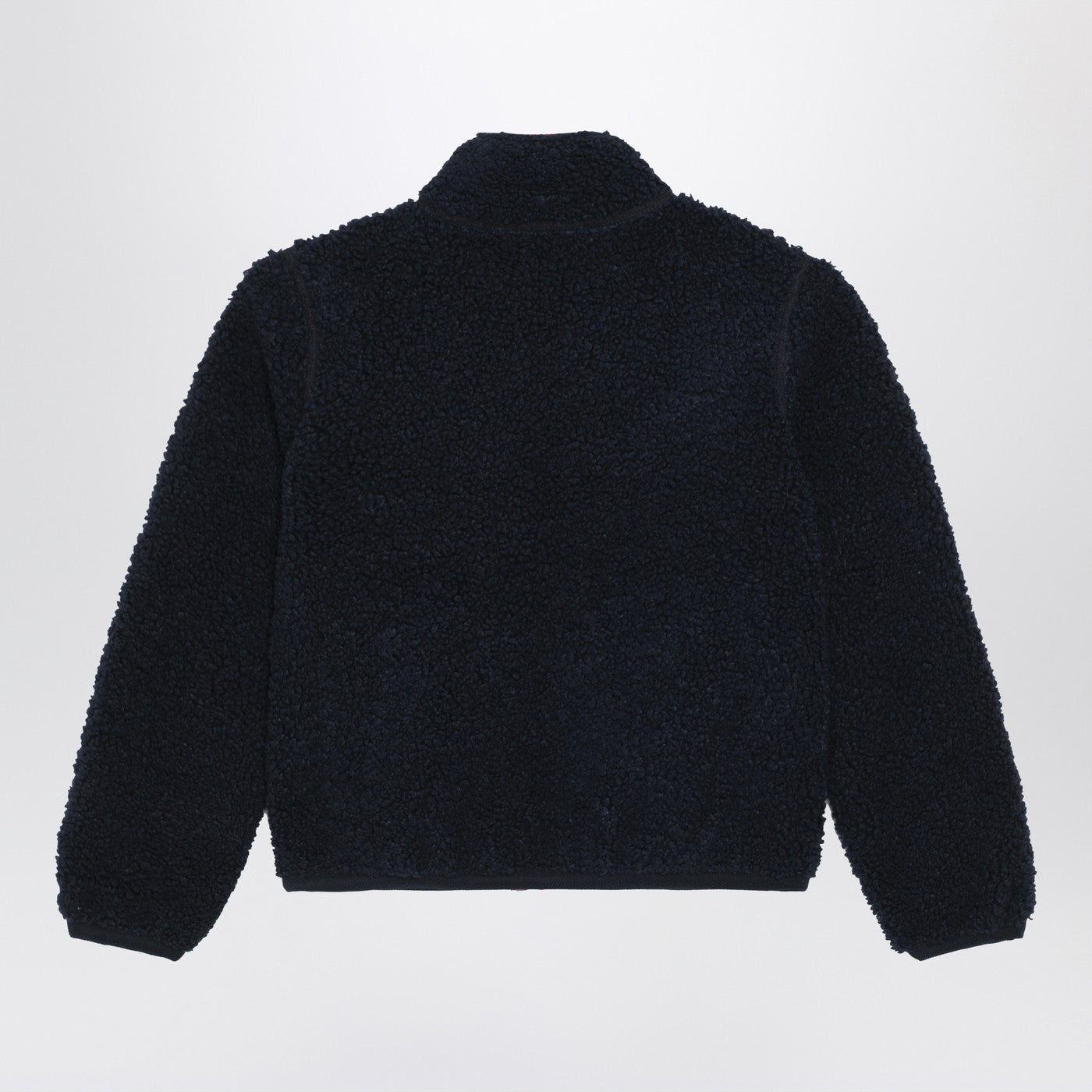 K-Way Giacca Pascal reversibile in sherpa blu/rossa, view 2