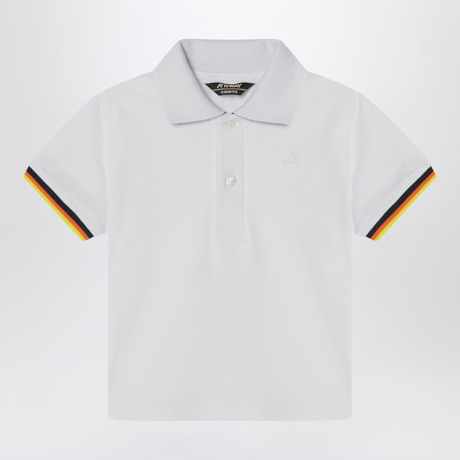 K-Way Polo Vincent bianca