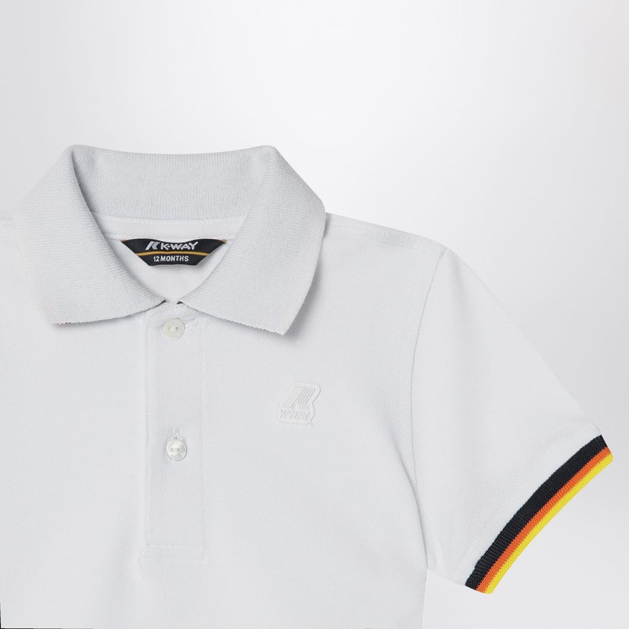 K-Way Polo Vincent bianca, view 3