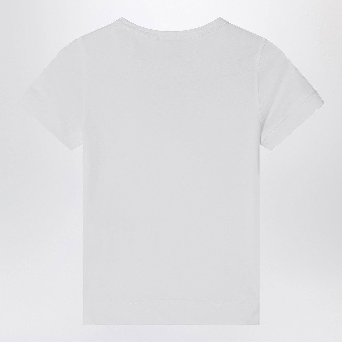 K-Way T-shirt Emel bianca con logo, view 2